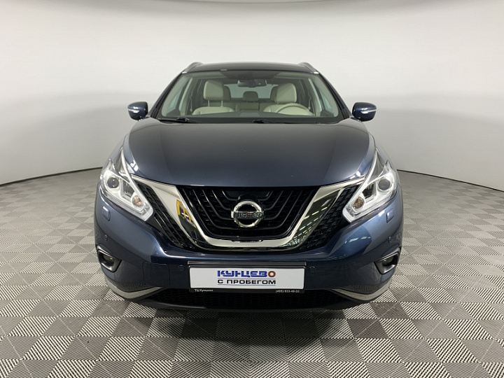 NISSAN Murano 3.5, 2018 года, Вариатор, ТЕМНО-СИНИЙ