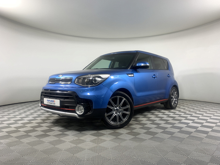 KIA Soul 1.6, 2017 года, Робот, СИНИЙ