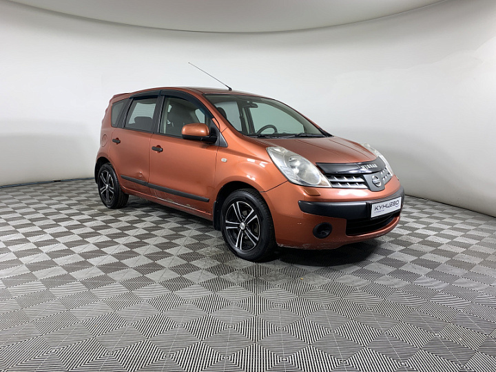 NISSAN Note 1.6, 2007 года, Автоматическая, КРАСНЫЙ темный