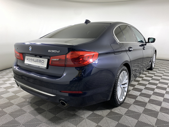 BMW 5 серии 3, 2018 года, Автоматическая, ТЕМНО-СИНИЙ