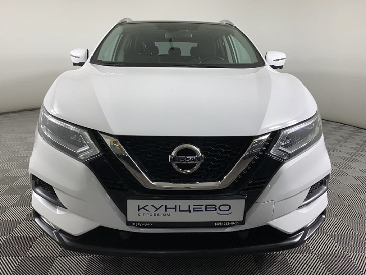 Nissan Qashqai 2, 2021 года, Вариатор, Белый