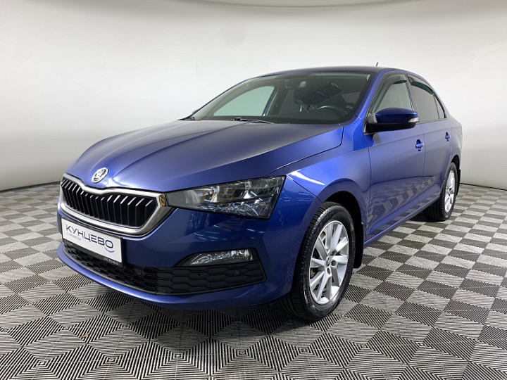 SKODA Rapid 1.4, 2020 года, Робот, СИНИЙ