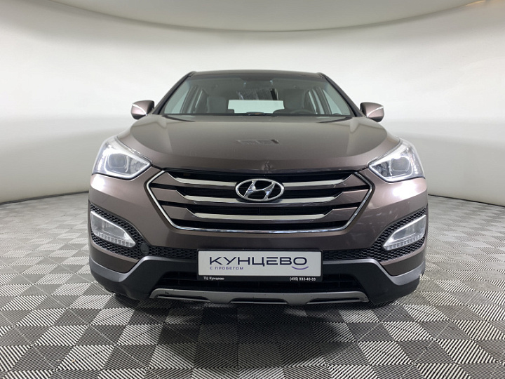 Hyundai Santa Fe 2.4, 2014 года, Механика, Коричневый