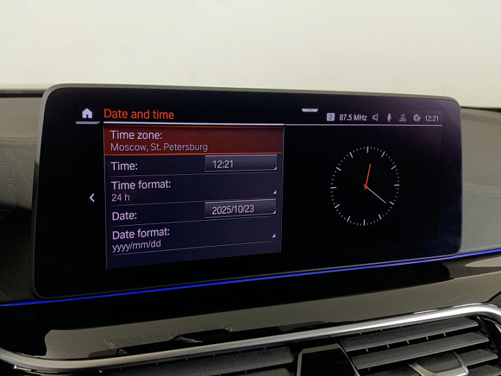 BMW 5 серии 2, 2021 года, Автоматическая, ЧЕРНЫЙ