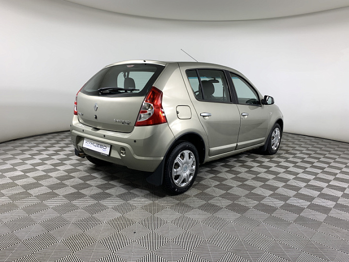 RENAULT Sandero 1.6, 2011 года, Автоматическая, БЕЖЕВЫЙ
