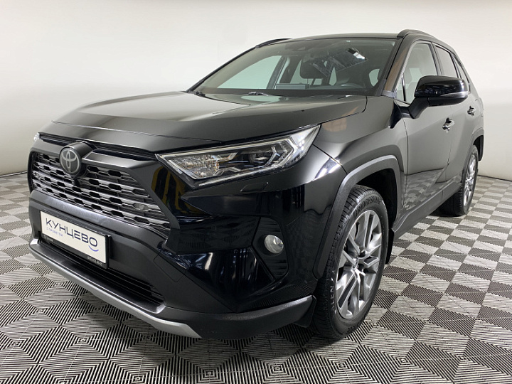 Toyota RAV4 2.5, 2021 года, Вариатор, Черный