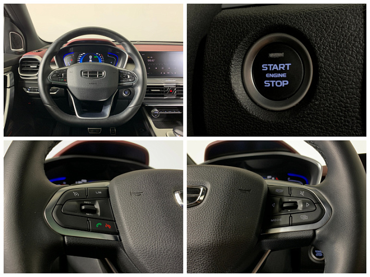 GEELY Coolray 1.5, 2022 года, Робот, ЧЕРНЫЙ