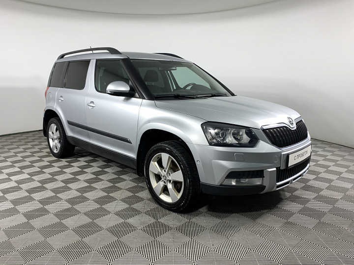 SKODA Yeti 1.8, 2014 года, Робот, Серебристый