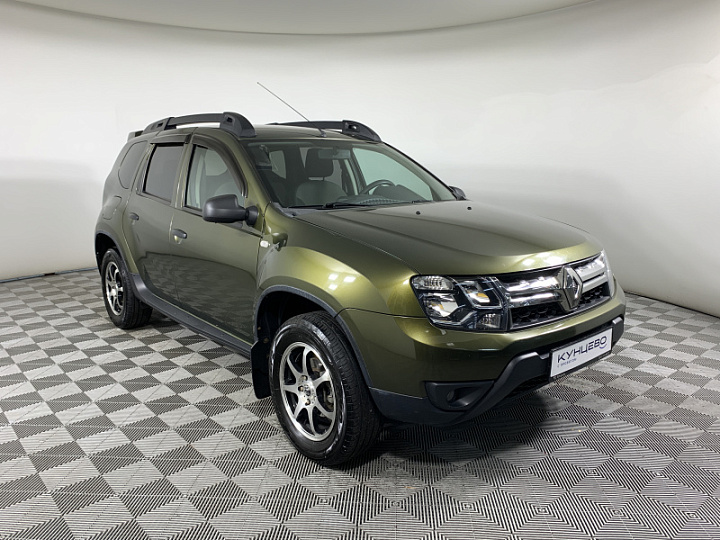 RENAULT Duster 1.6, 2016 года, Механика, ЗЕЛЕНЫЙ