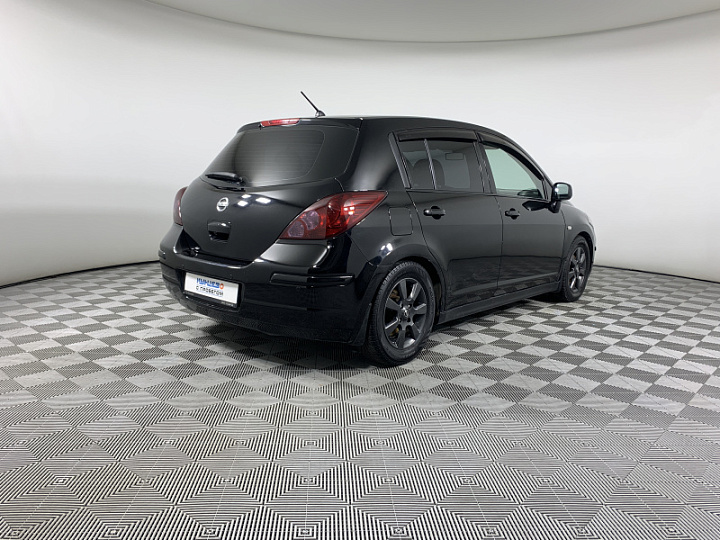 NISSAN Tiida 1.8, 2008 года, Механика, ЧЕРНЫЙ