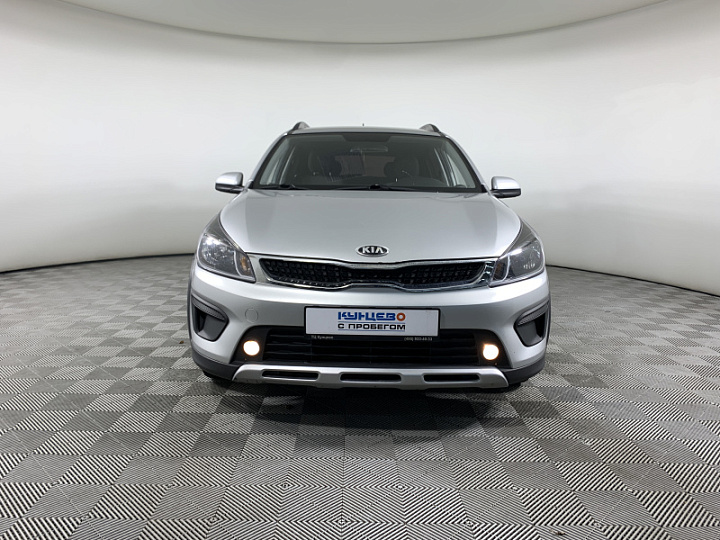 KIA Rio X-Line 1.6, 2019 года, Автоматическая, Серебристый