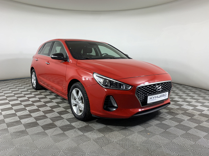 HYUNDAI i30 1.6, 2017 года, Автоматическая, КРАСНЫЙ