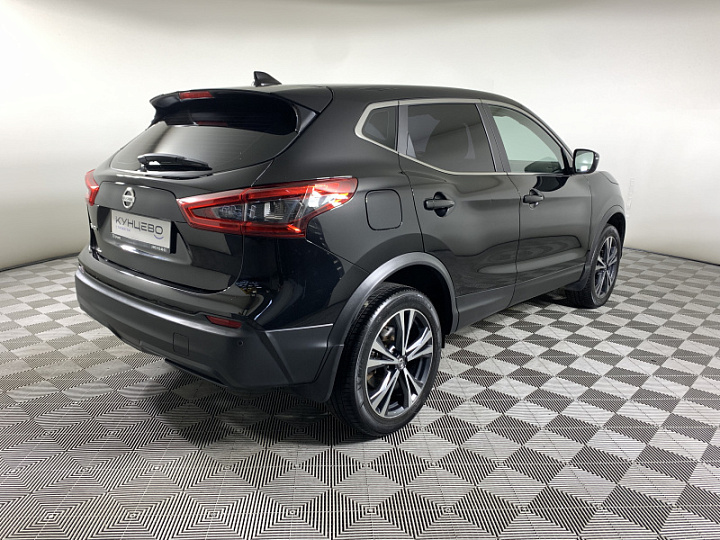Nissan Qashqai 2, 2019 года, Вариатор, Черный