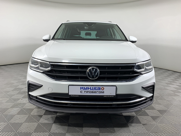 VOLKSWAGEN Tiguan 1.4, 2021 года, Робот, БЕЛЫЙ