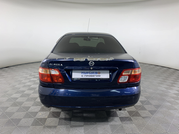 NISSAN Almera 1.8, 2006 года, Автоматическая, ТЕМНО-СИНИЙ