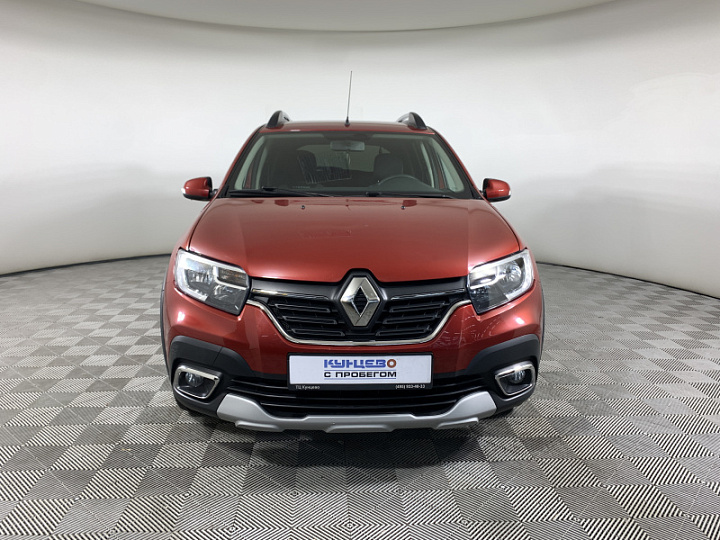 RENAULT Sandero Stepway 1.6, 2021 года, Автоматическая, КРАСНЫЙ
