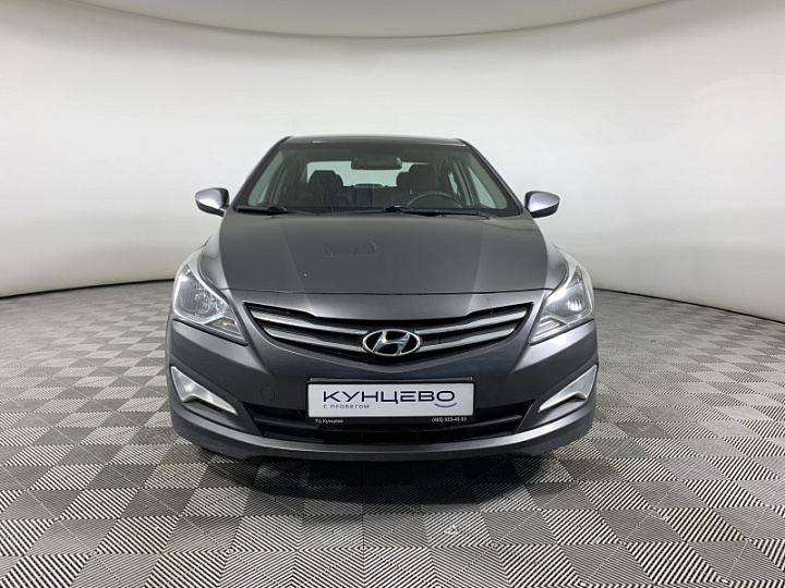 HYUNDAI Solaris 1.6, 2015 года, Автоматическая, ТЕМНО-СЕРЫЙ