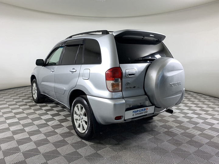 TOYOTA RAV4 2, 2002 года, Автоматическая, Серебристый
