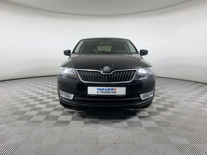 SKODA Rapid 1.6, 2016 года, Автоматическая, ЧЕРНЫЙ