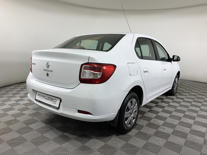 RENAULT Logan 1.6, 2018 года, Механика, БЕЛЫЙ