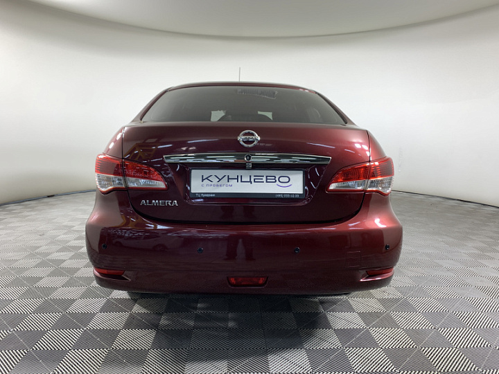 NISSAN Almera 1.6, 2015 года, Автоматическая, КРАСНЫЙ