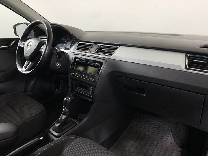 SKODA Rapid 1.6, 2014 года, Автоматическая, СИНИЙ