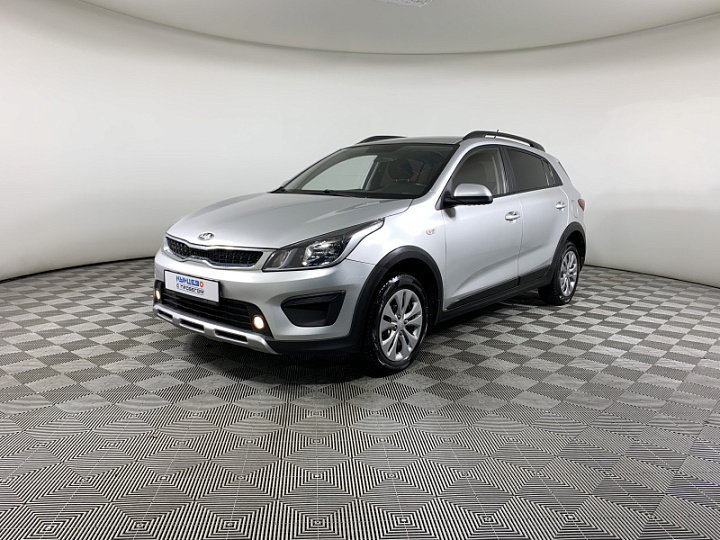 KIA Rio X-Line 1.6, 2019 года, Автоматическая, Серебристый