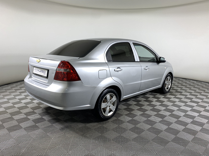 Chevrolet Aveo 1.2, 2009 года, Механика, Серебристый