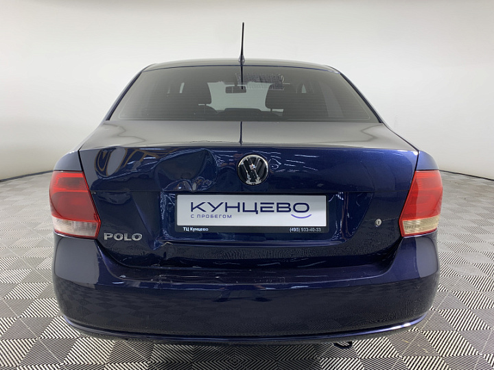 VOLKSWAGEN Polo 1.6, 2014 года, Автоматическая, ТЕМНО-СИНИЙ