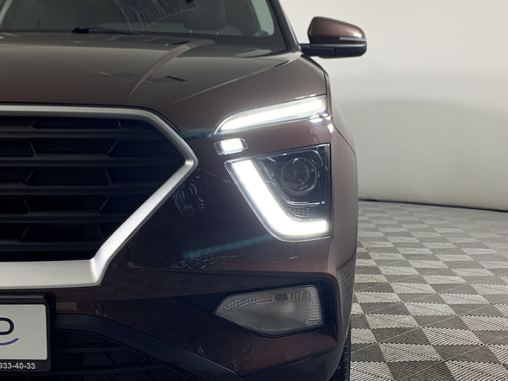 Hyundai Creta 1.6, 2021 года, Автоматическая, Коричневый