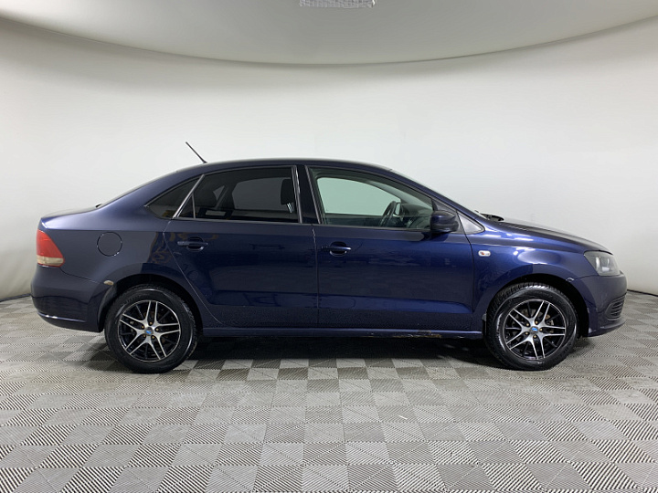 VOLKSWAGEN Polo 1.6, 2014 года, Автоматическая, ТЕМНО-СИНИЙ