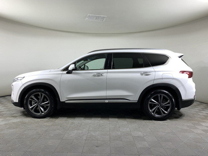 HYUNDAI Santa Fe 2.2, 2019 года, Автоматическая, БЕЛЫЙ