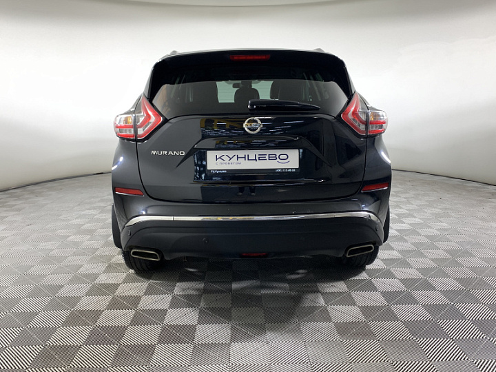 Nissan Murano 3.5, 2016 года, Вариатор, Черный