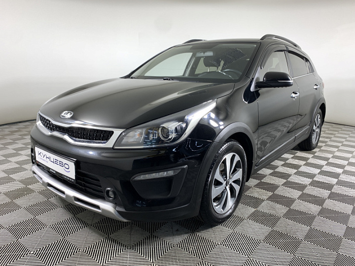 KIA Rio X-Line 1.6, 2018 года, Автоматическая, ЧЕРНЫЙ