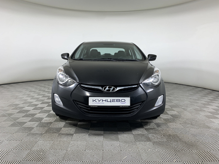 HYUNDAI Elantra 1.6, 2012 года, Автоматическая, ЧЕРНЫЙ