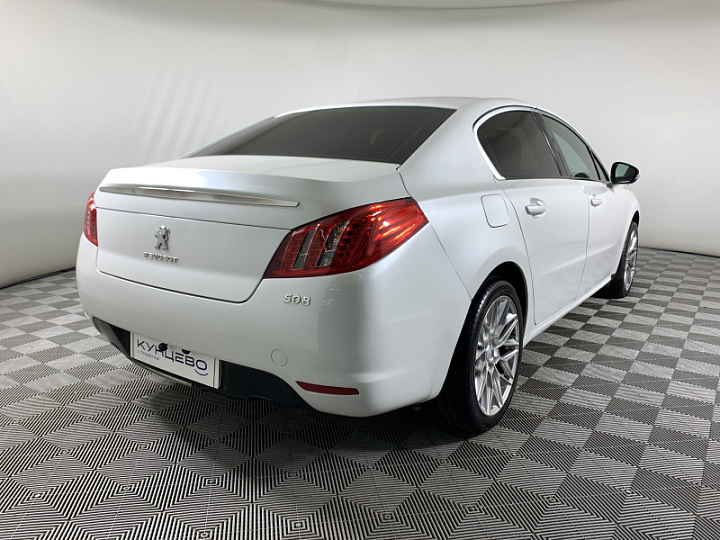 PEUGEOT 508 1.6, 2012 года, Автоматическая, БЕЛЫЙ