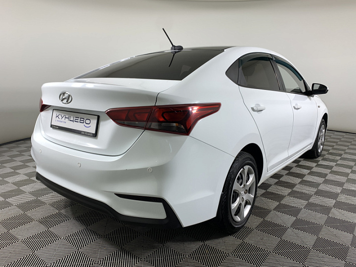 HYUNDAI Solaris 1.4, 2019 года, Механика, БЕЛЫЙ