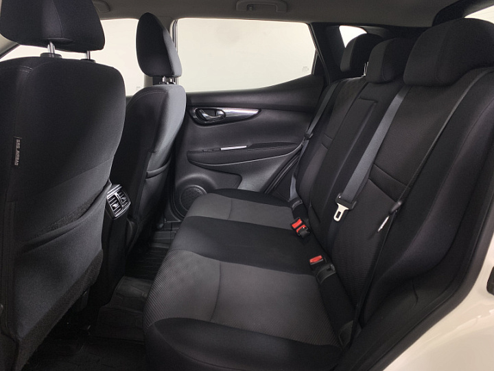 Nissan Qashqai 2, 2018 года, Вариатор, Белый