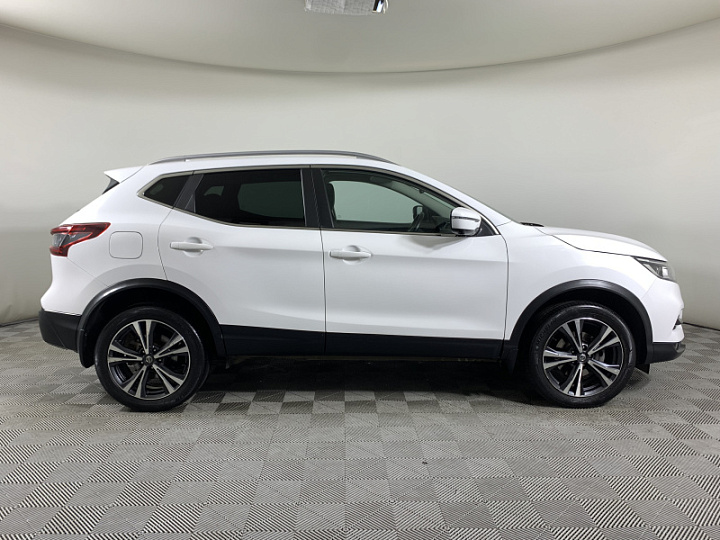 Nissan Qashqai 2, 2021 года, Вариатор, Белый