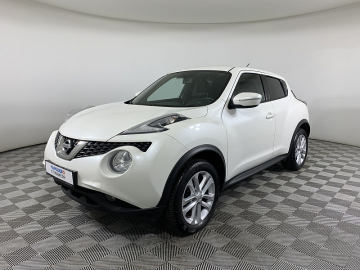 NISSAN Juke 1.6, 2014 года, Вариатор, БЕЛЫЙ