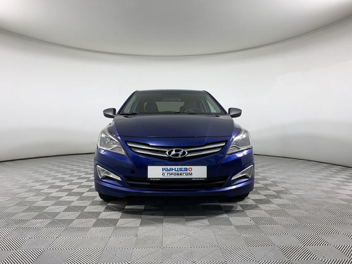HYUNDAI Solaris 1.6, 2014 года, Механика, СИНИЙ