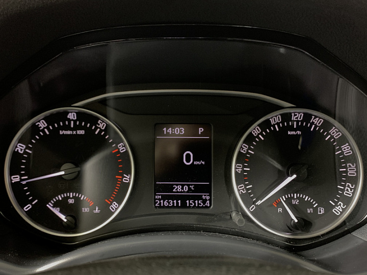 Skoda Octavia 1.8, 2013 года, Робот, Серый