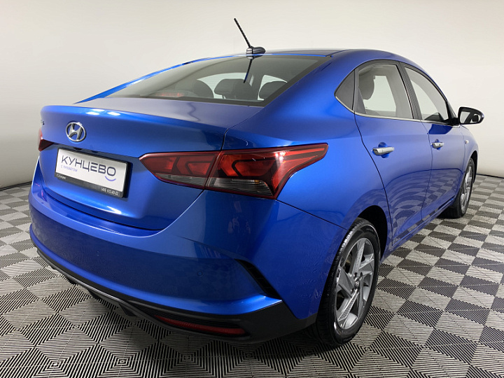 Hyundai Solaris 1.6, 2020 года, Автоматическая, Синий