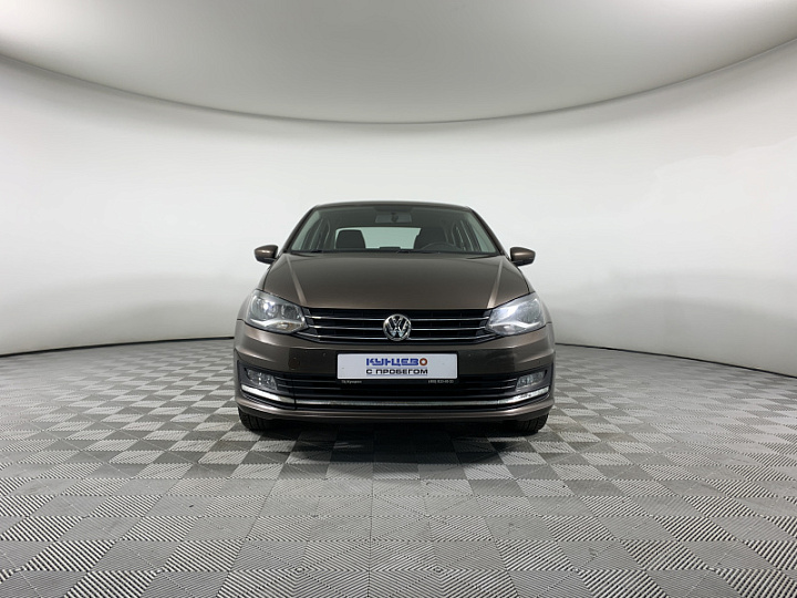 VOLKSWAGEN Polo 1.6, 2018 года, Автоматическая, КОРИЧНЕВЫЙ