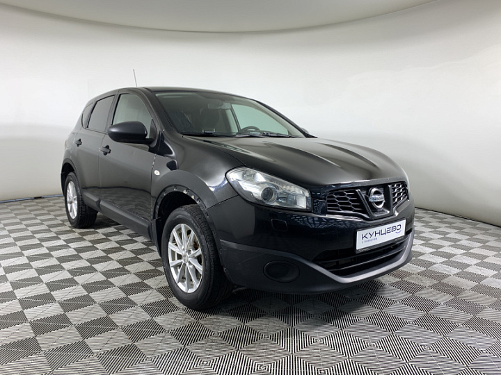 NISSAN Qashqai 1.6, 2013 года, Вариатор, ЧЕРНЫЙ