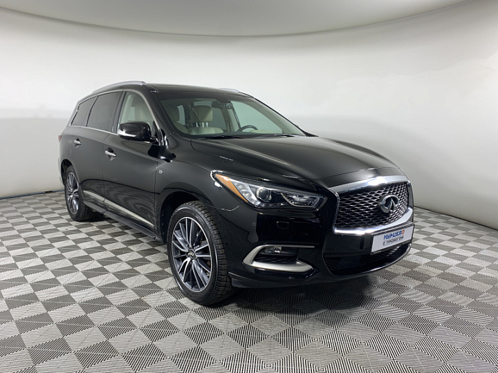 INFINITI QX60 3.5, 2017 года, Вариатор, ЧЕРНЫЙ