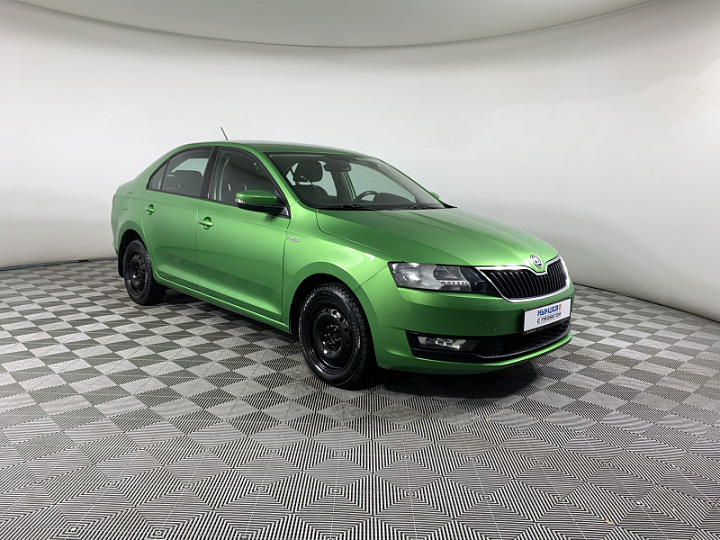 SKODA Rapid 1.6, 2018 года, Автоматическая, ЗЕЛЕНЫЙ