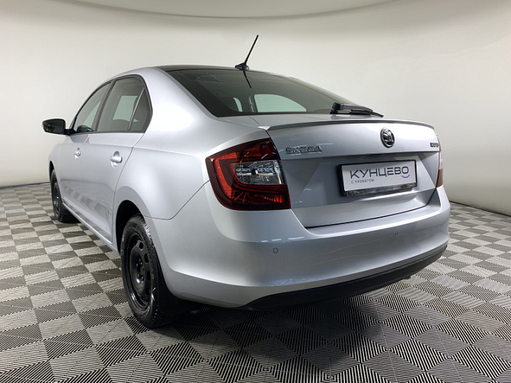 SKODA Rapid 1.4, 2018 года, Робот, Серебристый