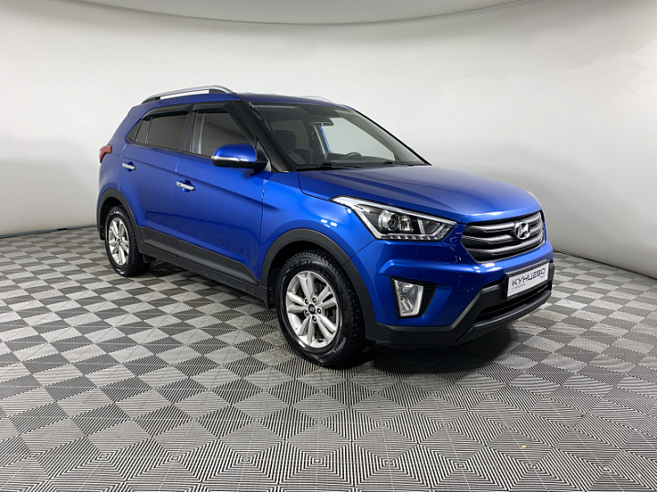 HYUNDAI Creta 1.6, 2019 года, Автоматическая, СИНИЙ