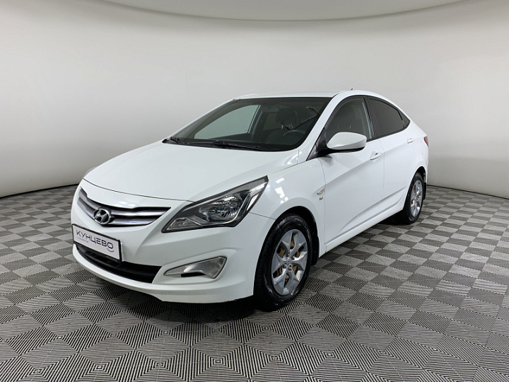 HYUNDAI Solaris 1.6, 2015 года, Автоматическая, БЕЛЫЙ